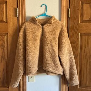 American Eagle Sherpa 1/4 zip